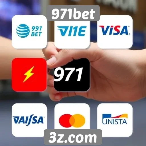 Métodos de pagamento disponíveis no 971bet